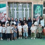 جشن روز معلم برای نوگلان کودکستان